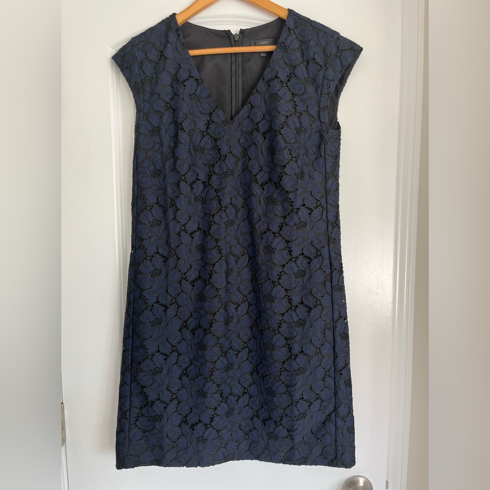J Crew floral A line dress